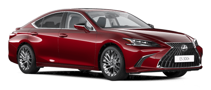 Lexus es executive red