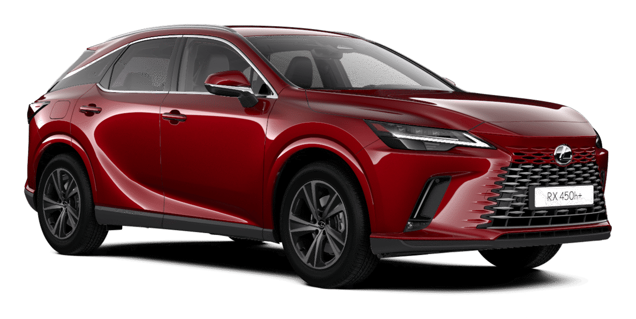 Lexus rx 450 plugin executive red